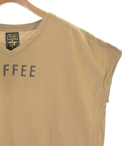 CLOTH&CROSS（クロスアンドクロス）Tシャツ・カットソー 茶 サイズ:F レディース/2200706729054