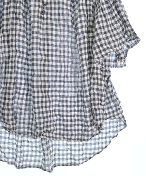 CLOTH&CROSS（クロスアンドクロス）ブラウス 紺 サイズ:F レディース/2200706729146