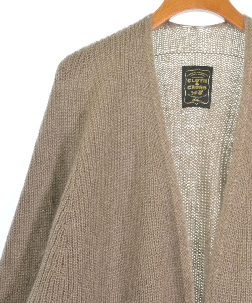 CLOTH&CROSS（クロスアンドクロス）カーディガン 茶 サイズ:F レディース/2200706729153