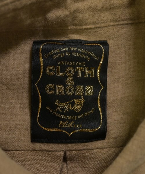 CLOTH&CROSS（クロスアンドクロス）ワンピース ベージュ サイズ:F レディース/2200723848011