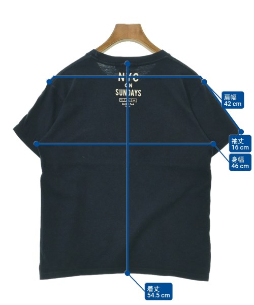 ALL ORDINARIES（オールオーディナリーズ）Tシャツ・カットソー 紺 サイズ:-(M位) レディース/2200682722087
