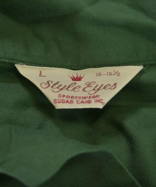 STYLE EYES（スタイルアイズ）カジュアルシャツ 緑 サイズ:L メンズ/2200631640035