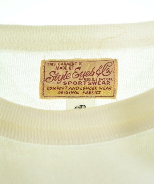 STYLE EYES（スタイルアイズ）Tシャツ・カットソー 白 サイズ:-(M位) レディース/2200693195337