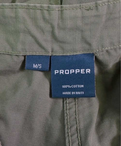 PROPPER（プロッパー）カーゴパンツ カーキ サイズ:M/S メンズ/2200523755014