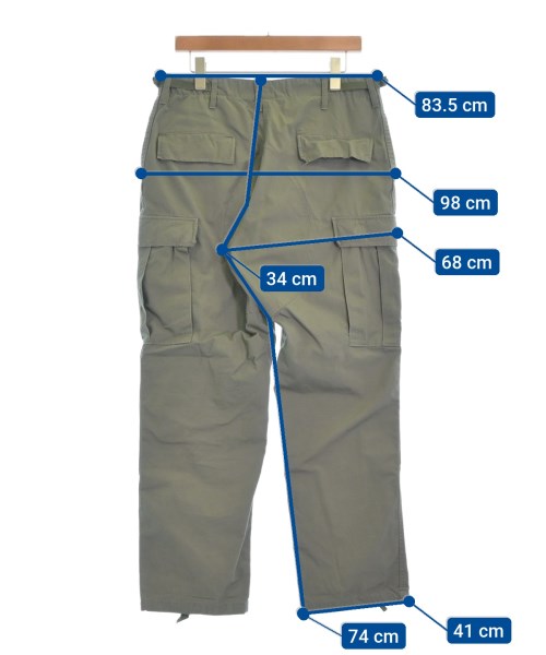 PROPPER（プロッパー）カーゴパンツ カーキ サイズ:M/S メンズ/2200523755014