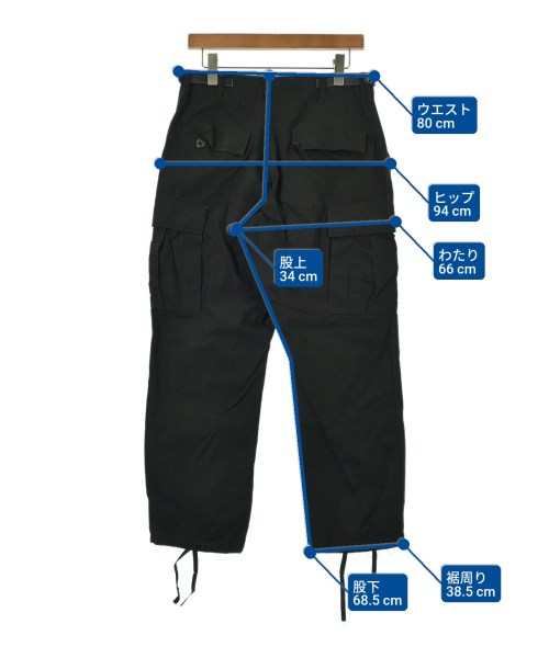 PROPPER（プロッパー）カーゴパンツ 黒 サイズ:S メンズ/2200531002124