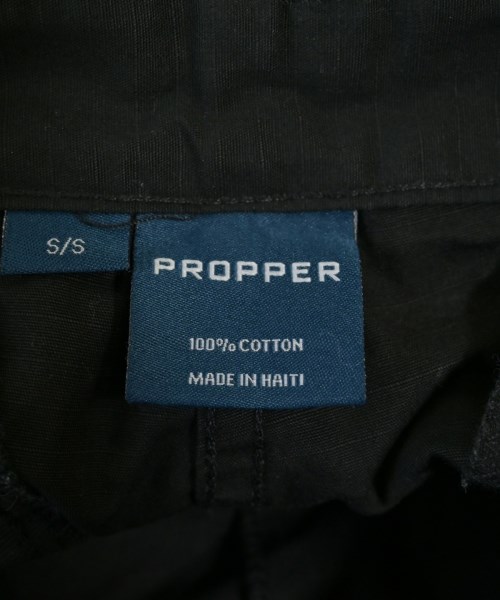 PROPPER（プロッパー）カーゴパンツ 黒 サイズ:S メンズ/2200660066264