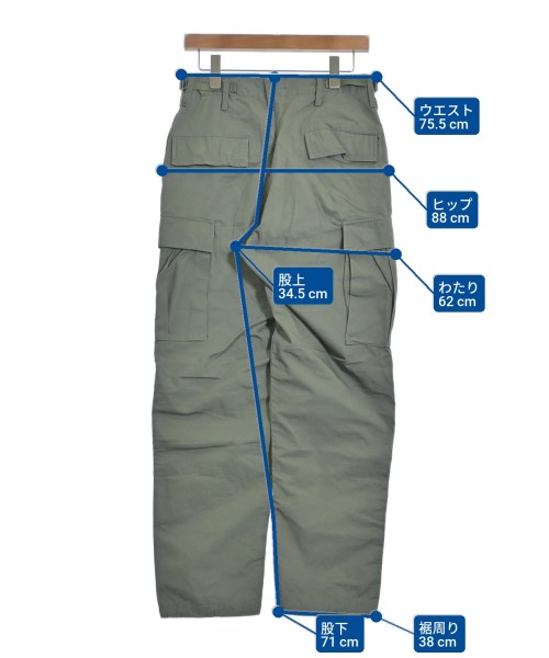 PROPPER（プロッパー）カーゴパンツ カーキ サイズ:S メンズ/2200662137078