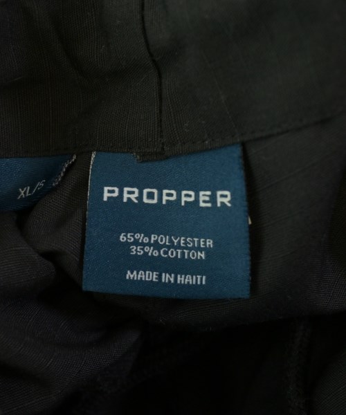 PROPPER（プロッパー）カーゴパンツ 黒 サイズ:XL メンズ/2200715360057