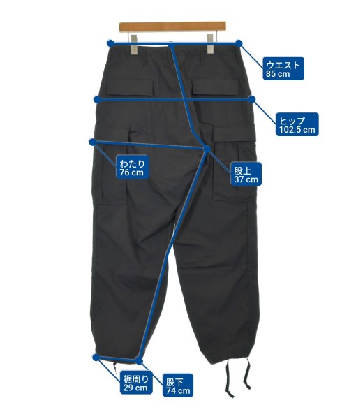 PROPPER（プロッパー）カーゴパンツ 黒 サイズ:XL メンズ/2200715360057