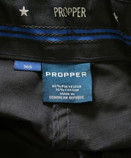 PROPPER（プロッパー）カーゴパンツ 黒 サイズ:36S メンズ/2200715550397