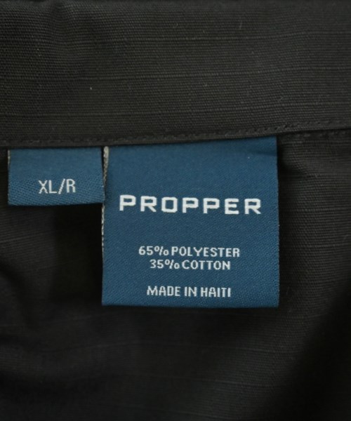 PROPPER（プロッパー）ミリタリーブルゾン 黒 サイズ:XL メンズ/2200666948076