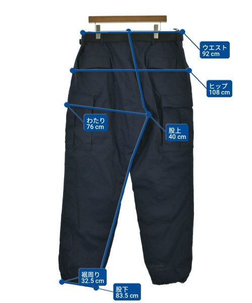 PROPPER（プロッパー）カーゴパンツ 紺 サイズ:XL メンズ/2200730955276