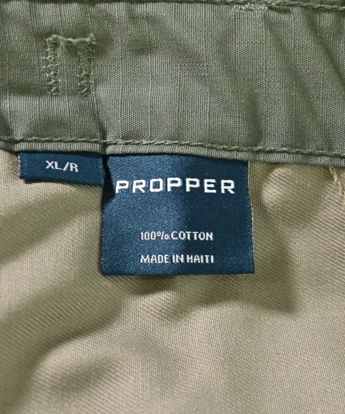 PROPPER（プロッパー）カーゴパンツ カーキ サイズ:XL メンズ/2200730955283