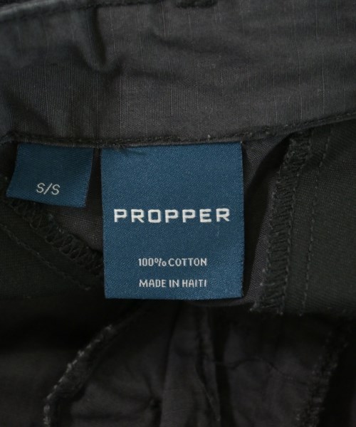PROPPER（プロッパー）カーゴパンツ 黒 サイズ:S メンズ/2200719758058