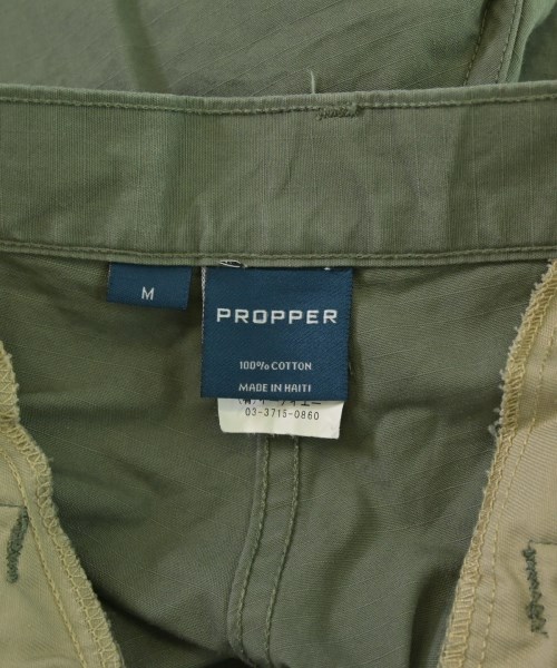 PROPPER（プロッパー）ショートパンツ カーキ サイズ:M メンズ/2200682125017