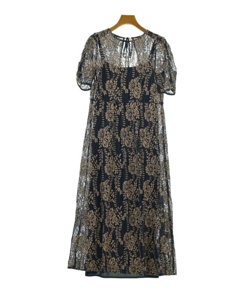 kaene(カエン)ワンピース 紺 サイズ:36(S位)/2200649723034