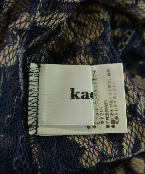 kaene（カエン）ワンピース 紺 サイズ:36(S位) レディース/2200649723034