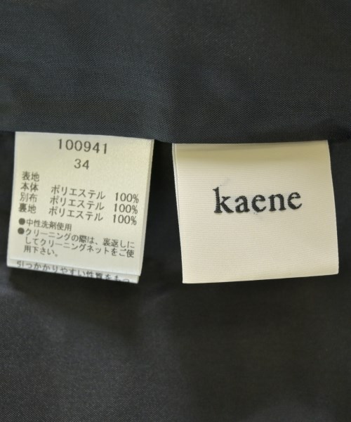 kaene（カエン）ワンピース 黒 サイズ:34(XS位) レディース/2200702851032