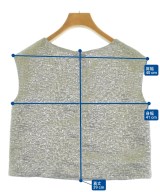 kaene（カエン）ブラウス シルバー サイズ:36(S位) レディース/2200665109263