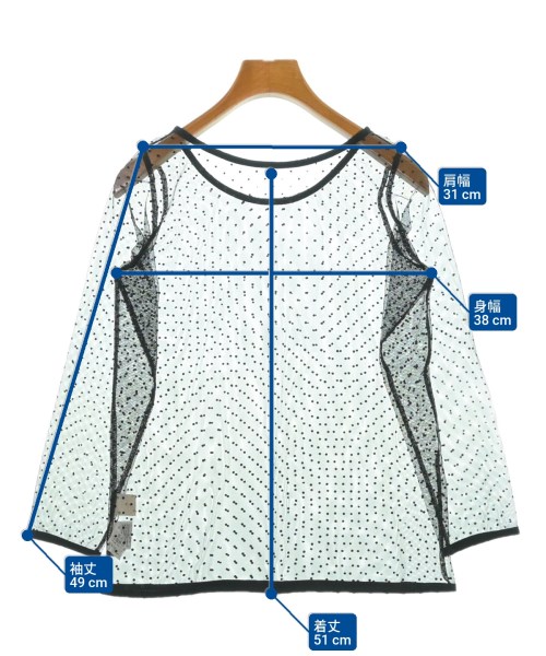 kaene（カエン）Tシャツ・カットソー 黒 サイズ:F レディース/2200690980011