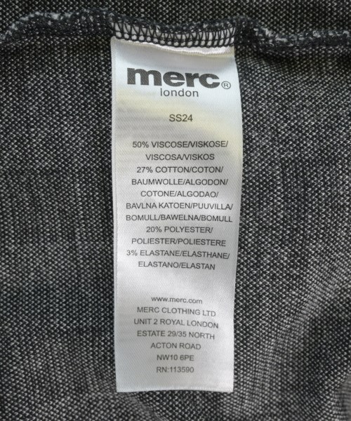 merc london（メルクロンドン）ポロシャツ グレー サイズ:M メンズ/2200726323041