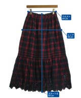 ichi（イチ）ロング・マキシ丈スカート 赤 サイズ:-(M位) レディース/2200612817111