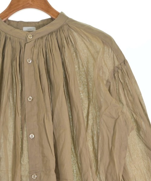 ichi（イチ）カジュアルシャツ ベージュ サイズ:F レディース/2200611114020