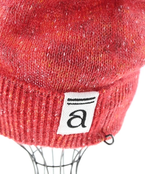 ichi（イチ）ニットキャップ・ビーニー 赤 サイズ:F レディース/2200672911927