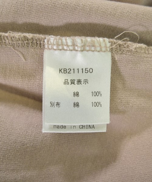 ichi（イチ）Tシャツ・カットソー ベージュ サイズ:F レディース/2200711112179