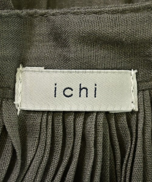 ichi（イチ）ワンピース カーキ サイズ:F レディース/2200660940106