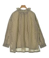 ichi（イチ）ブラウス 茶 サイズ:F レディース/2200683579062