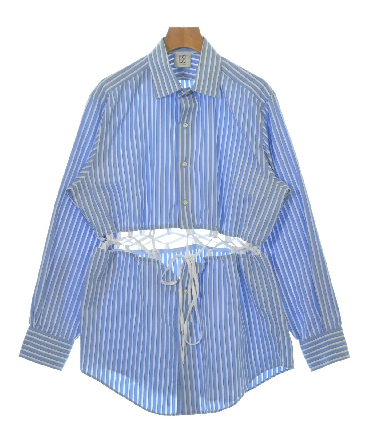 SIBLING（シブリング）ブラウス 青 サイズ:F レディース