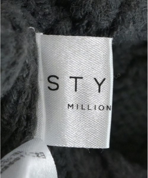 Million Carats（ミリオンカラッツ）ニット・セーター グレー サイズ:F レディース/2200632992027