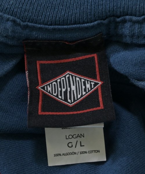 INDEPENDENT（インディペンデント）Tシャツ・カットソー 青 サイズ:L メンズ/2200611312020