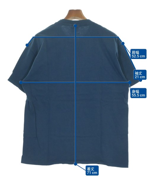 INDEPENDENT（インディペンデント）Tシャツ・カットソー 青 サイズ:L メンズ/2200611312020