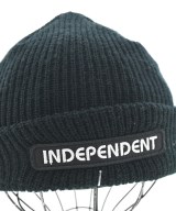INDEPENDENT（インディペンデント）ニットキャップ・ビーニー 黒 サイズ:- メンズ/2200670470112