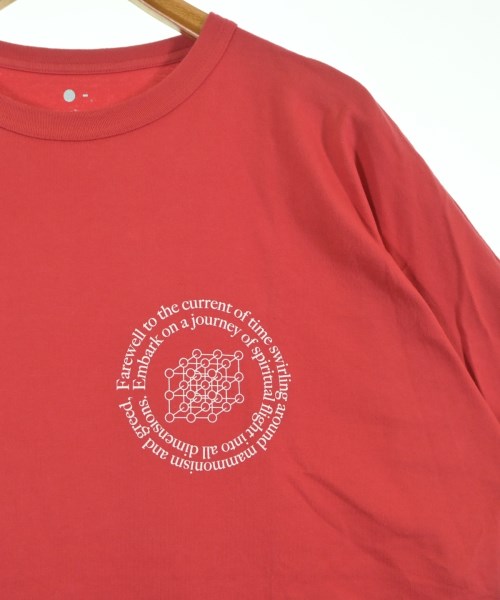 O-(0-CHO-RUI.LAB)（オーレイチョウルイ）Tシャツ・カットソー 赤 サイズ:L メンズ/2200629696105