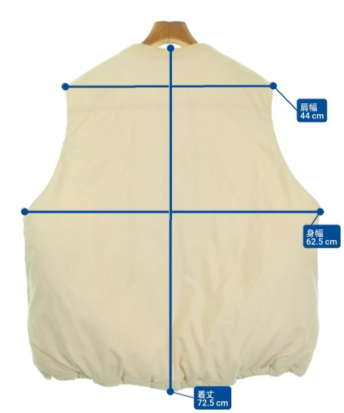 O-(0-CHO-RUI.LAB)（オーレイチョウルイ）ダウンジャケット/ダウンベスト 白 サイズ:XL レディース/2200675264013