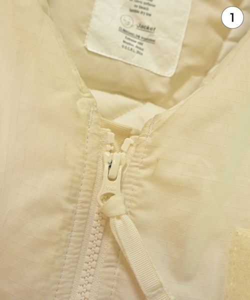 O-(0-CHO-RUI.LAB)（オーレイチョウルイ）ダウンジャケット/ダウンベスト 白 サイズ:XL レディース/2200675264013