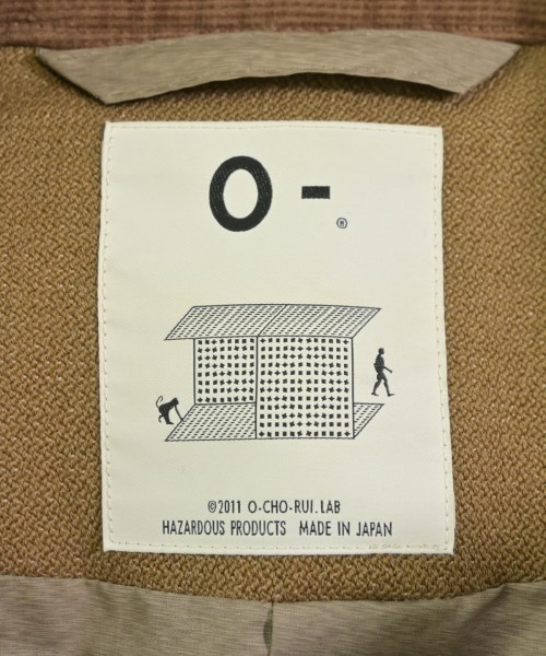 O-(0-CHO-RUI.LAB)（オーレイチョウルイ）ステンカラーコート 茶 サイズ:M メンズ/2200640897086