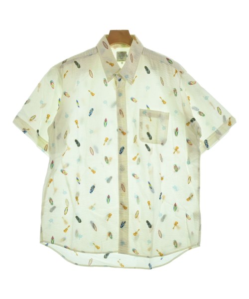 THE SHARKEY'S GALLERY(ザシャーキーズギャラリー)カジュアルシャツ 白 サイズ:XL/2200664268121