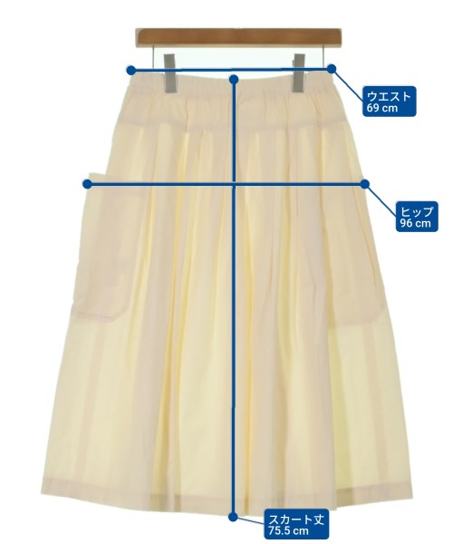 a Piece of Library（アピースオブライブラリー）ロング・マキシ丈スカート ベージュ サイズ:-(M位) レディース/2200617266068