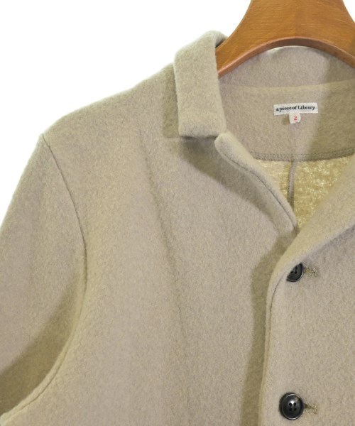 a Piece of Library（アピースオブライブラリー）カジュアルジャケット ベージュ サイズ:2(M位) レディース/2200658243011