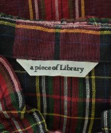 a Piece of Library（アピースオブライブラリー）カジュアルシャツ 赤 サイズ:F レディース/2200668812191