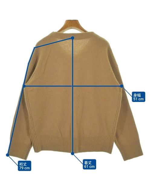 a Piece of Library（アピースオブライブラリー）ニット・セーター 茶 サイズ:F レディース/2200668329019