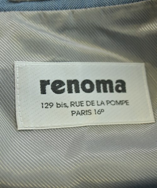 renoma（レノマ）テーラードジャケット 青 サイズ:46(M位) メンズ/2200622943220