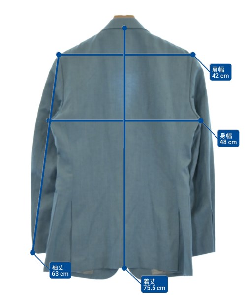 renoma（レノマ）テーラードジャケット 青 サイズ:46(M位) メンズ/2200622943220