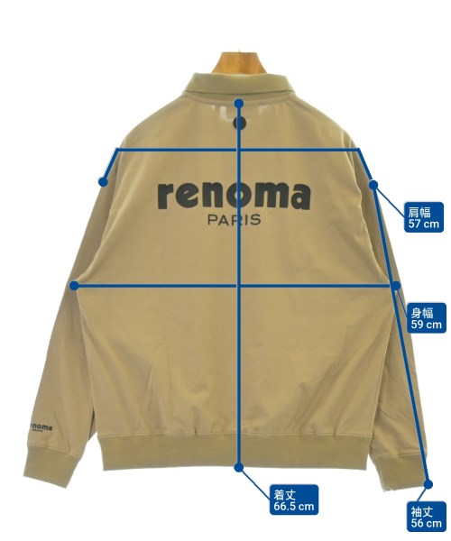 renoma（レノマ）Tシャツ・カットソー ベージュ サイズ:M メンズ/2200628333148