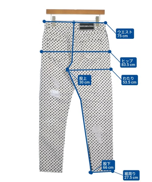 MARCOBOLOGNA（マルコボローニャ）デニムパンツ 黒 サイズ:38(S位) レディース/2200663479160